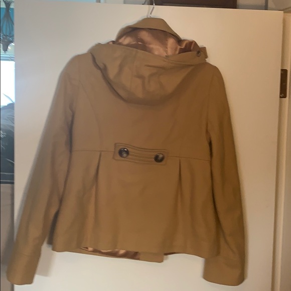 Women’s Double Breasted Hip Length Jacket - Picture 2 of 5